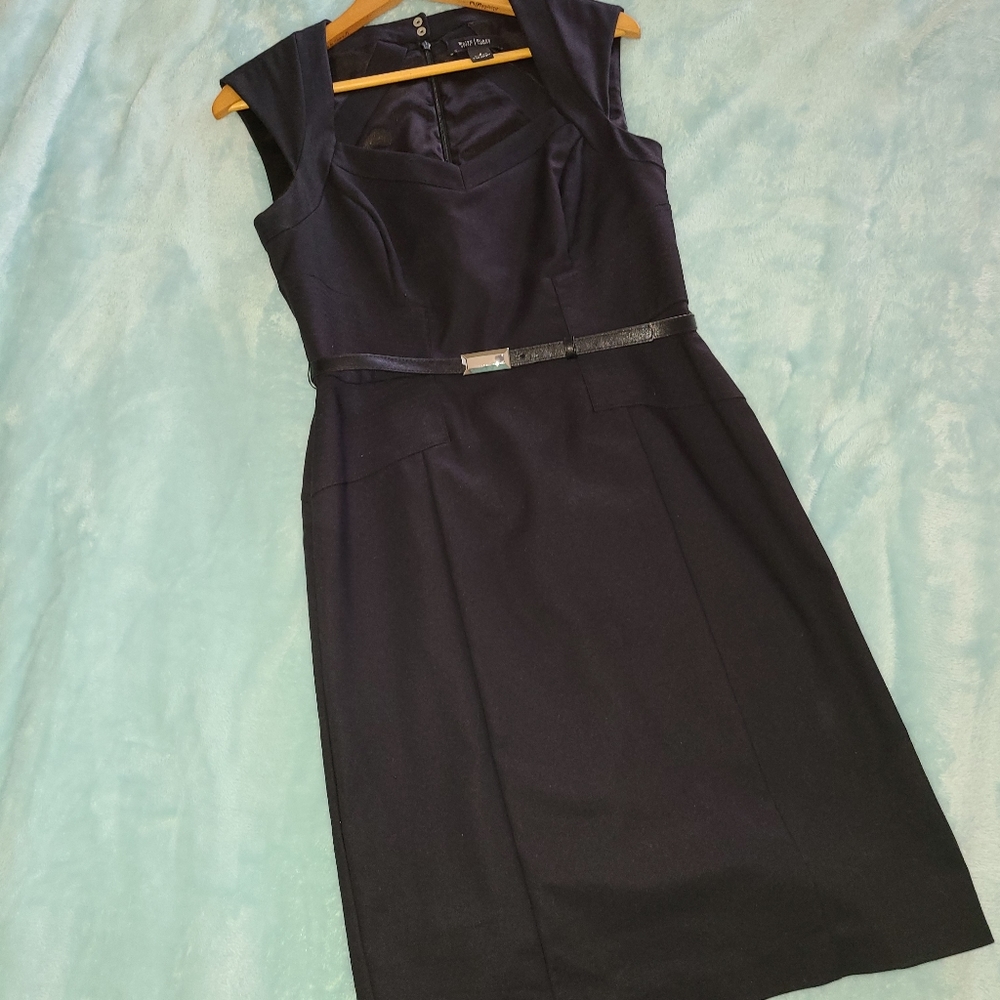 WHBM Sweetheart Neckline Sheath Dress